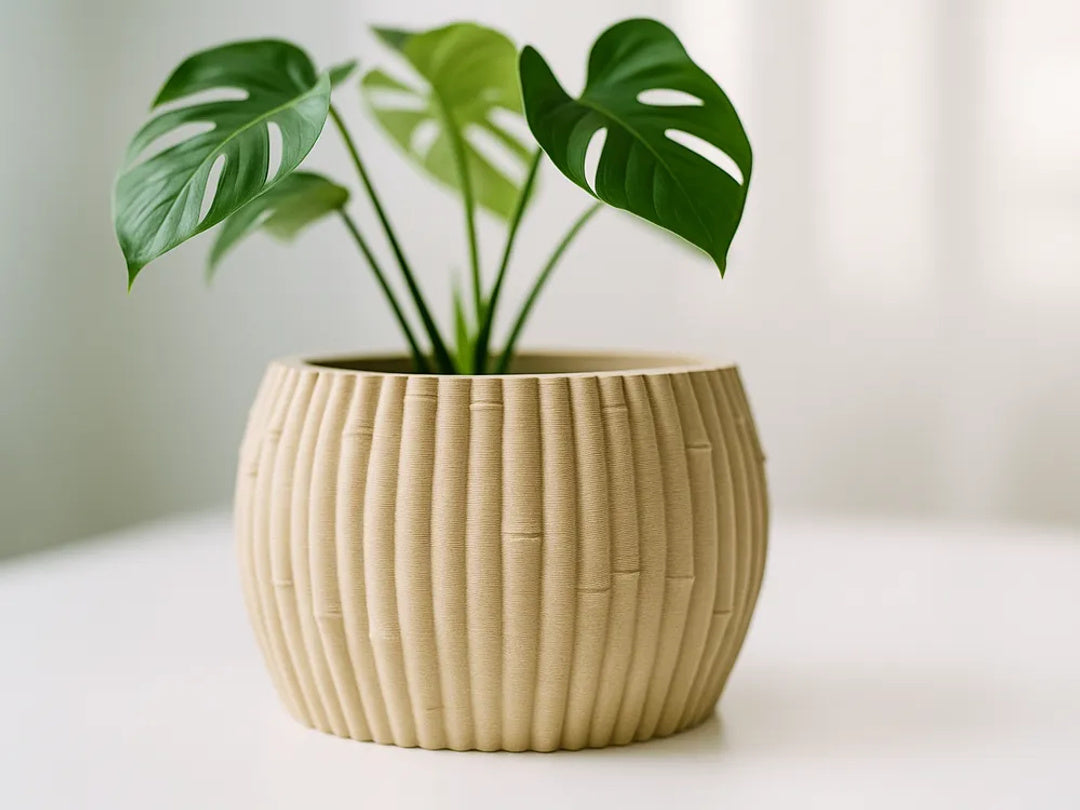 Bamboo plantenpot – ontwerpreferentie 1