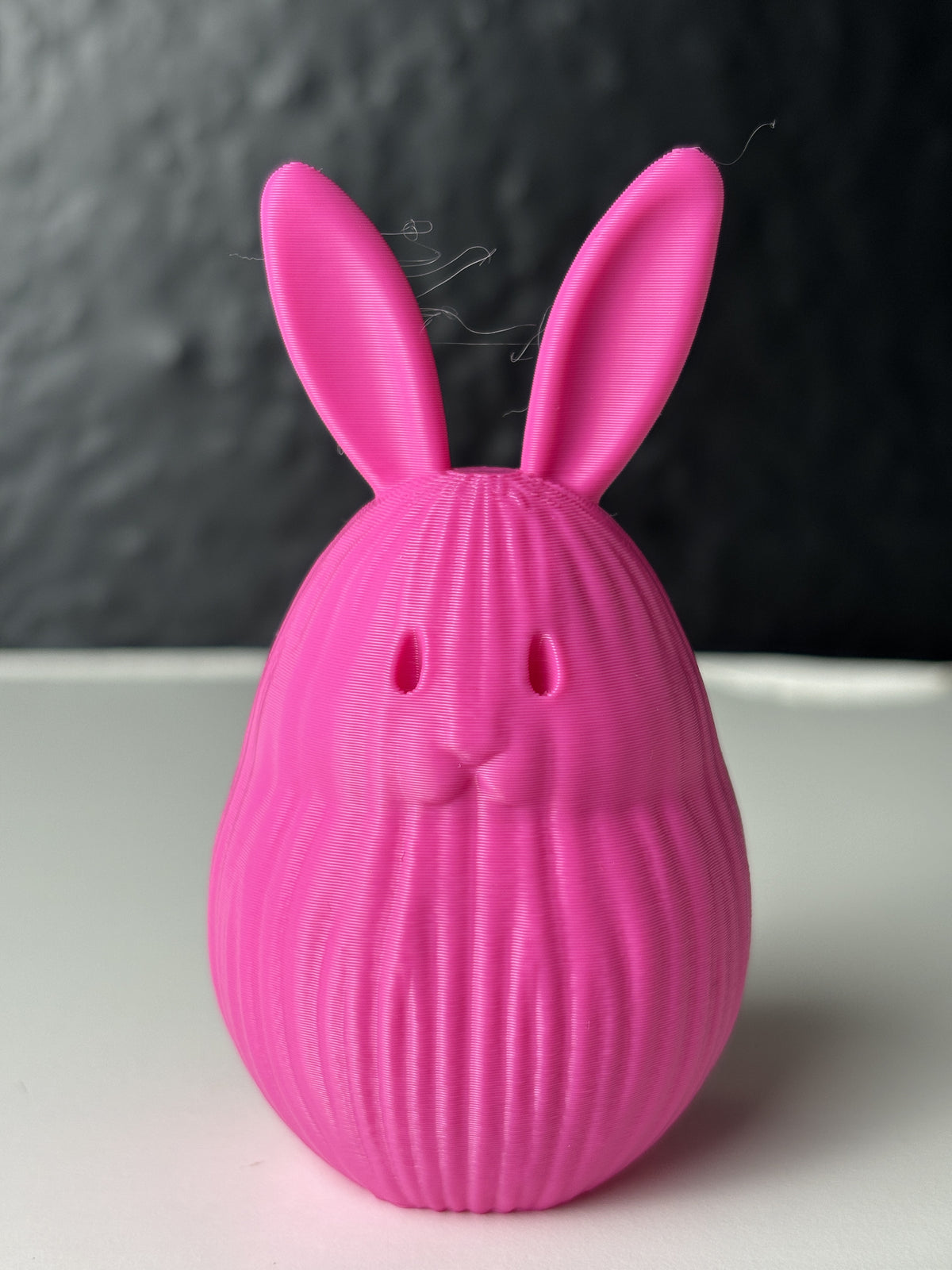 Eivormig decoratief paaskonijn – ontwerpreferentie 4
