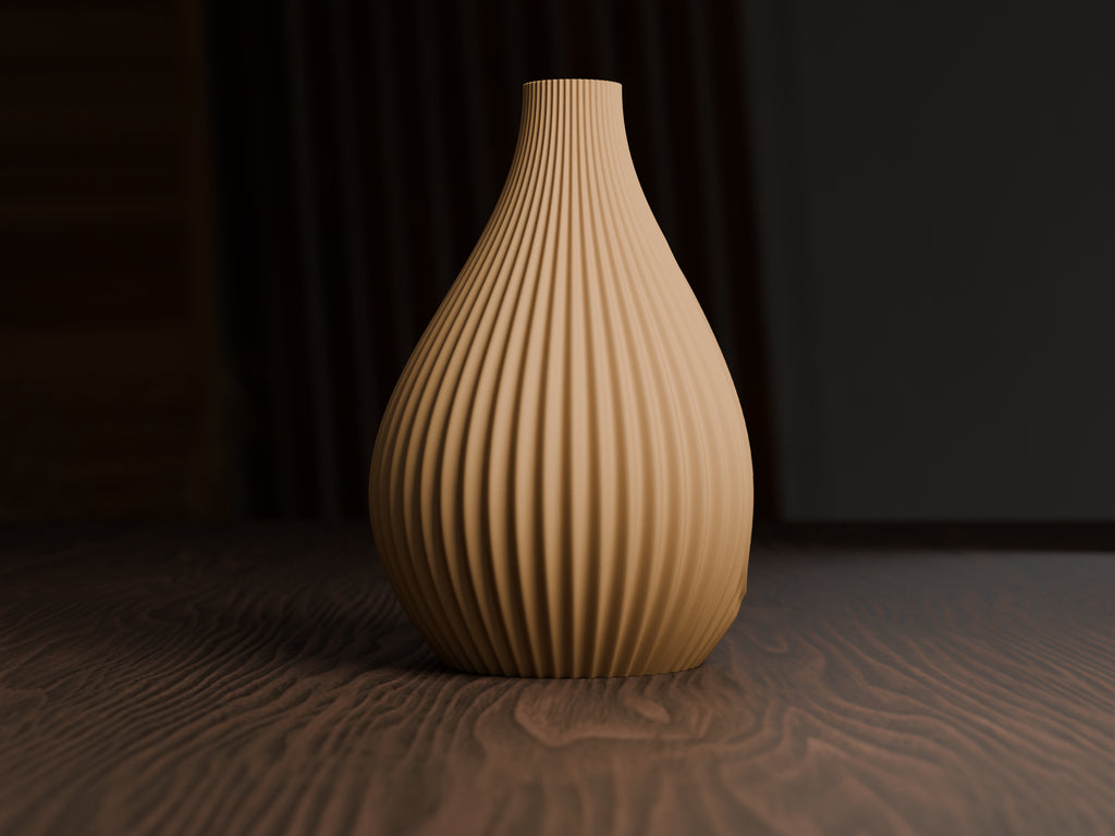Geribbelde druppellantaarn voor led-theelicht – ontwerpreferentie 5