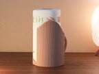 Geribbelde keukenrolhouder met handgreep – ontwerpreferentie 1