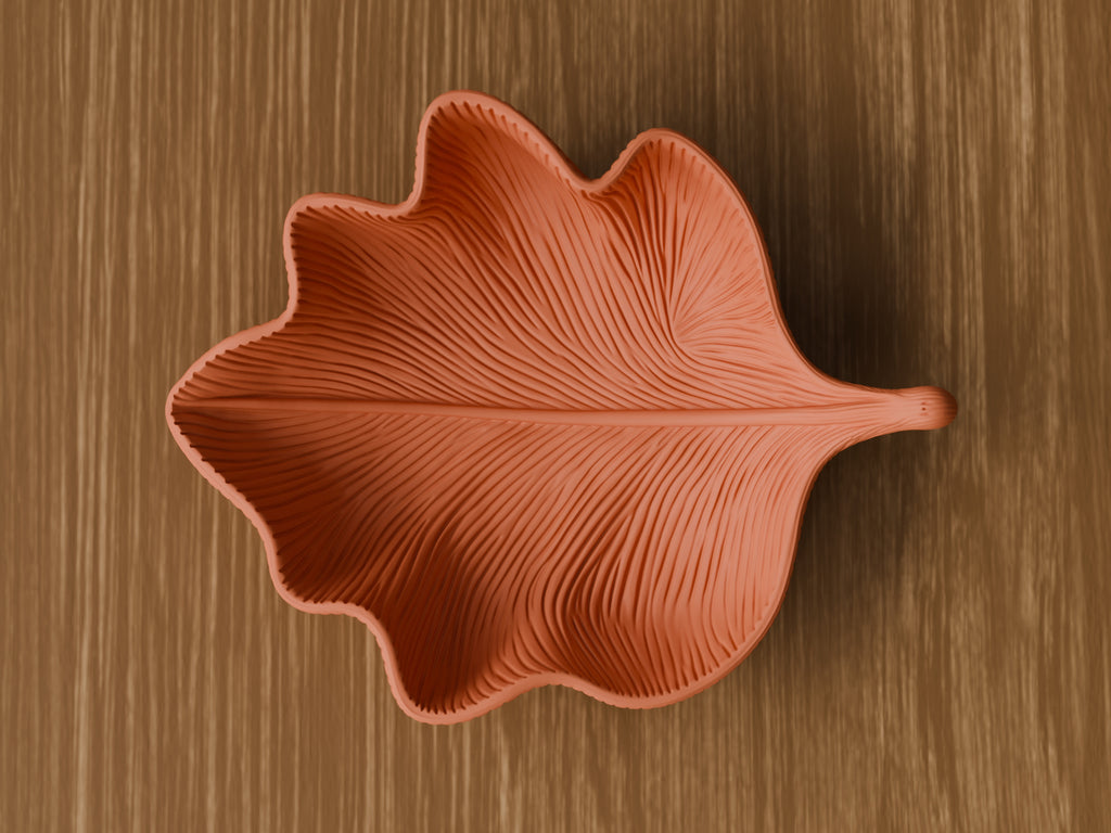 Herfstblad sieradenschaaltje – ontwerpreferentie 4
