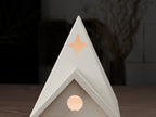 Nordic kersthuisje voor led-theelicht – ontwerpreferentie 5