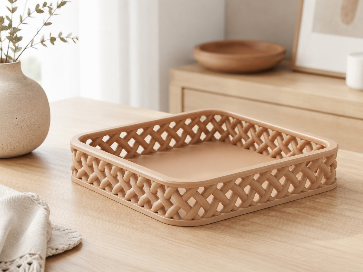 Opbergschaaltje met rotanlook – ontwerpreferentie 6