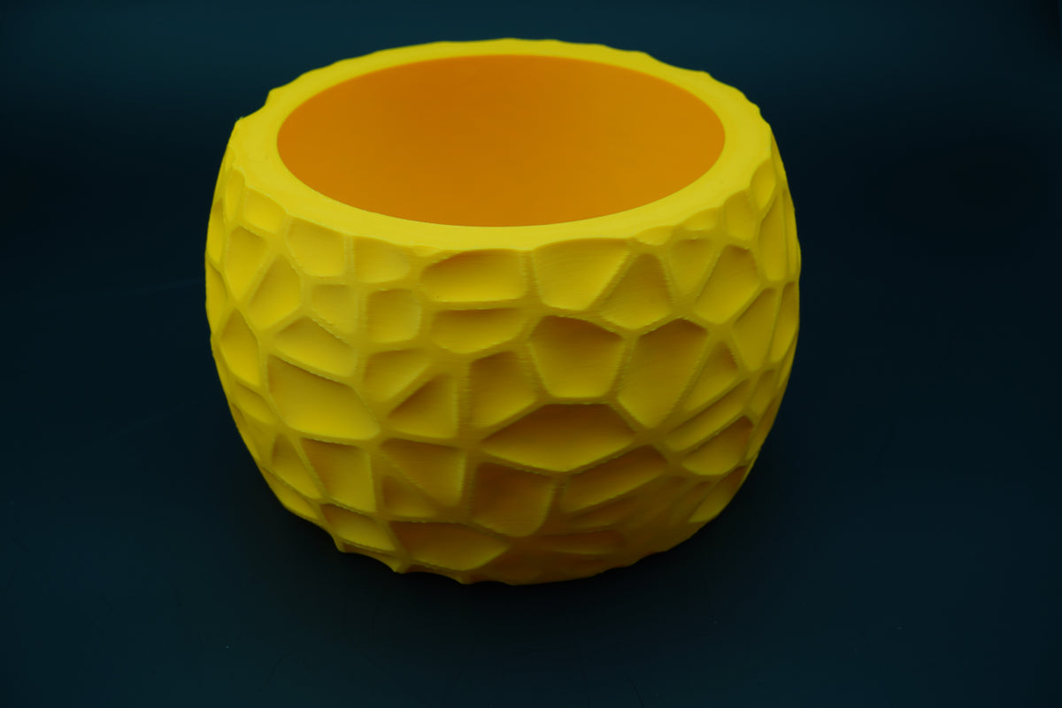 Plantenpot met geometrische facetten – ontwerpreferentie 5