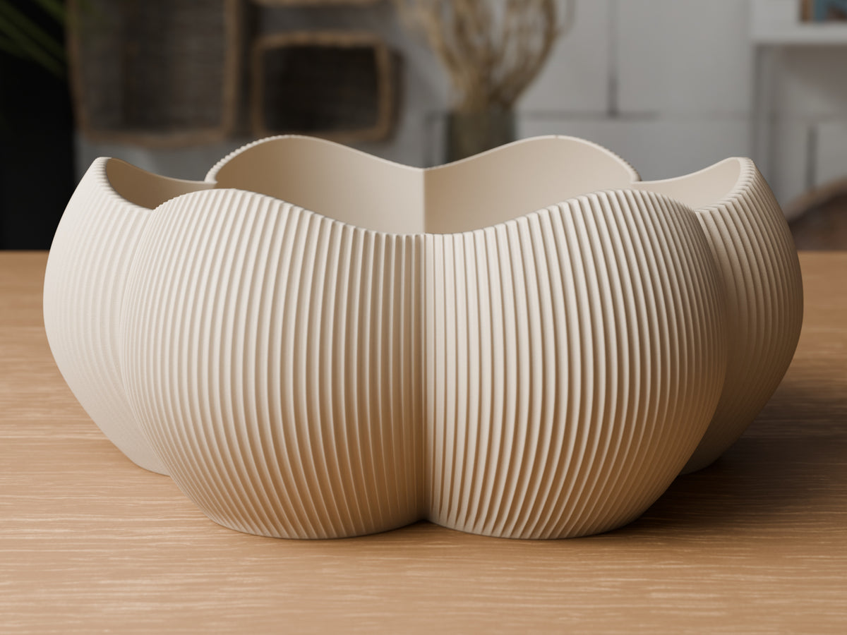Ribba geribbelde decoratieschaal – ontwerpreferentie 3