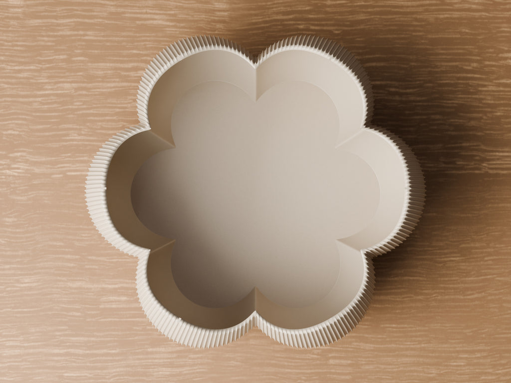 Ribba geribbelde decoratieschaal – ontwerpreferentie 4