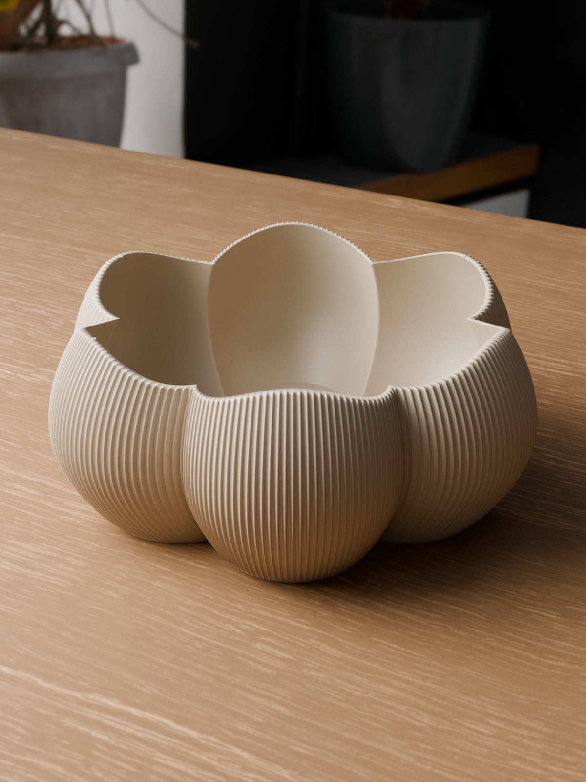 Ribba geribbelde decoratieschaal – ontwerpreferentie 5