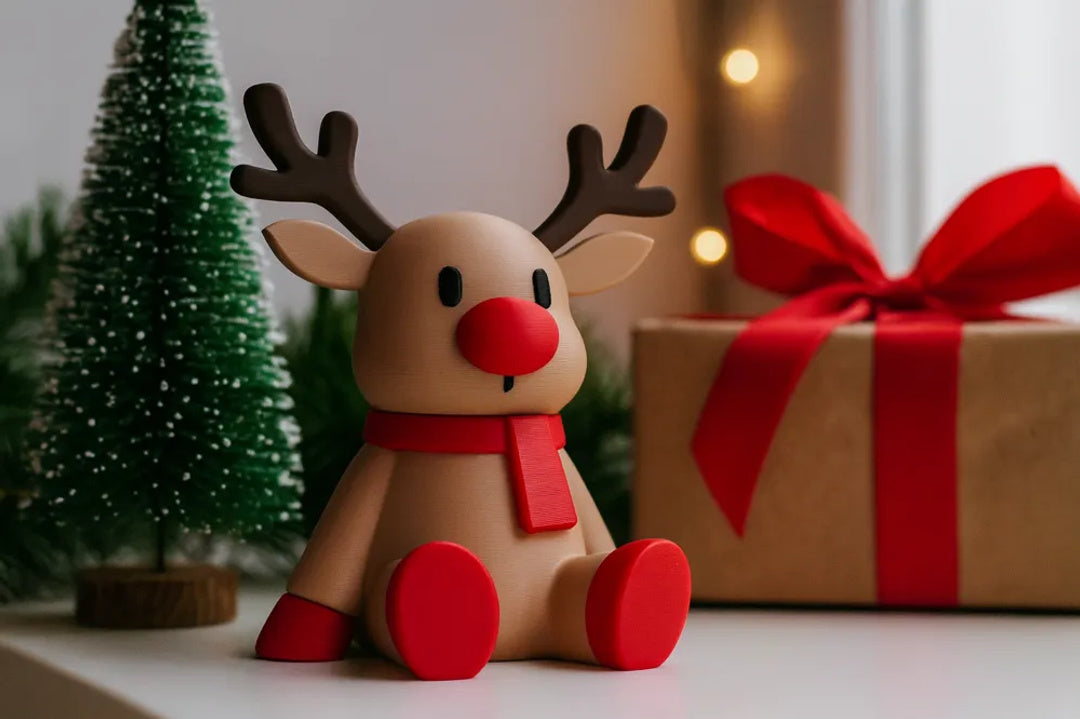 Rudolph decoratief kersthert – ontwerpreferentie 1
