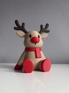 Rudolph decoratief kersthert – ontwerpreferentie 2