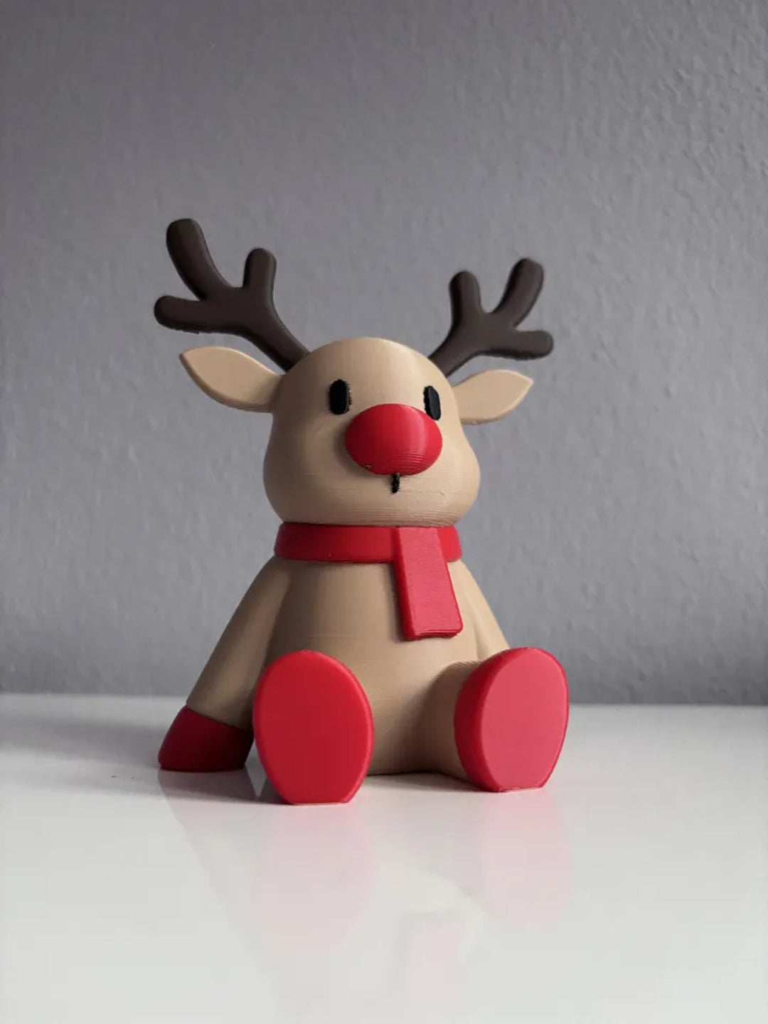 Rudolph decoratief kersthert – ontwerpreferentie 2