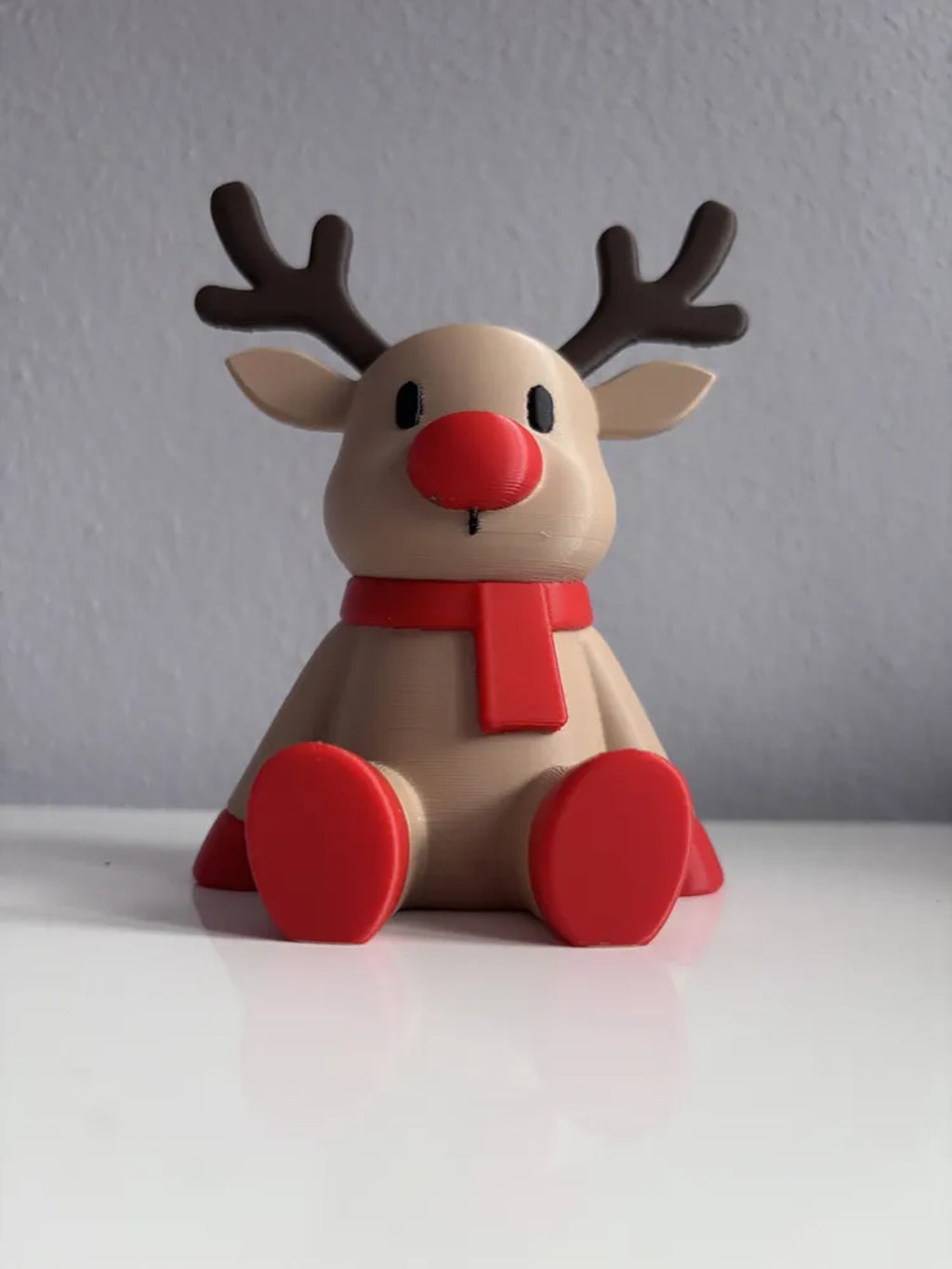Rudolph decoratief kersthert – ontwerpreferentie 4