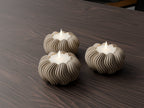 Serpentine pompoenhouder voor led-theelicht – ontwerpreferentie 2