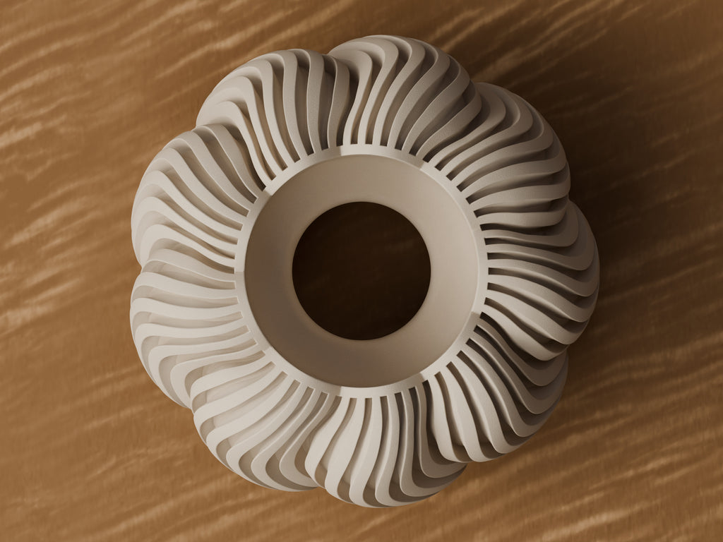 Serpentine pompoenhouder voor led-theelicht – ontwerpreferentie 4