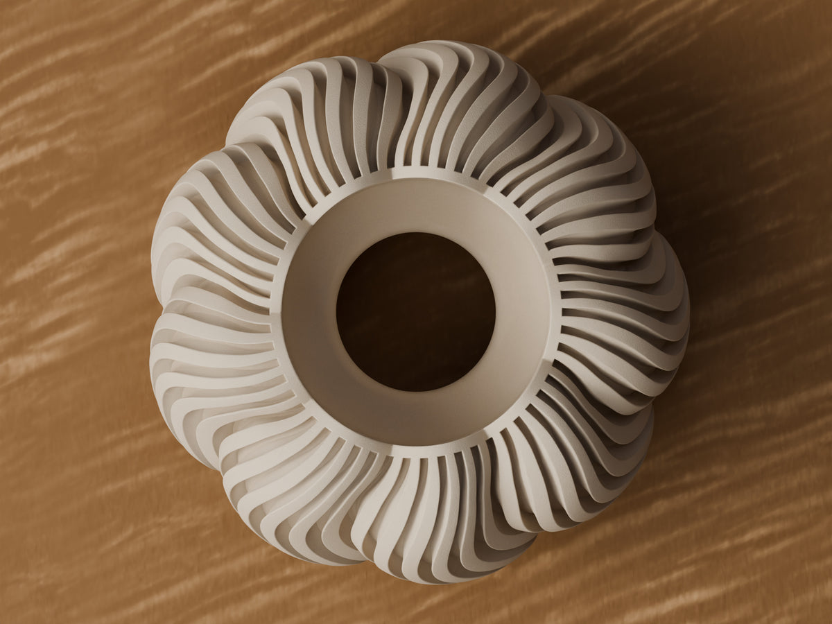 Serpentine pompoenhouder voor led-theelicht – ontwerpreferentie 4