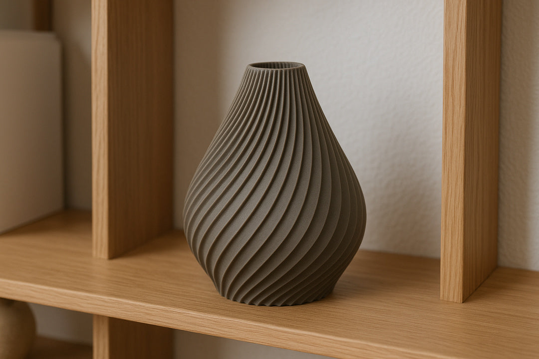 Spiral decoratieve vaas – ontwerpreferentie 1