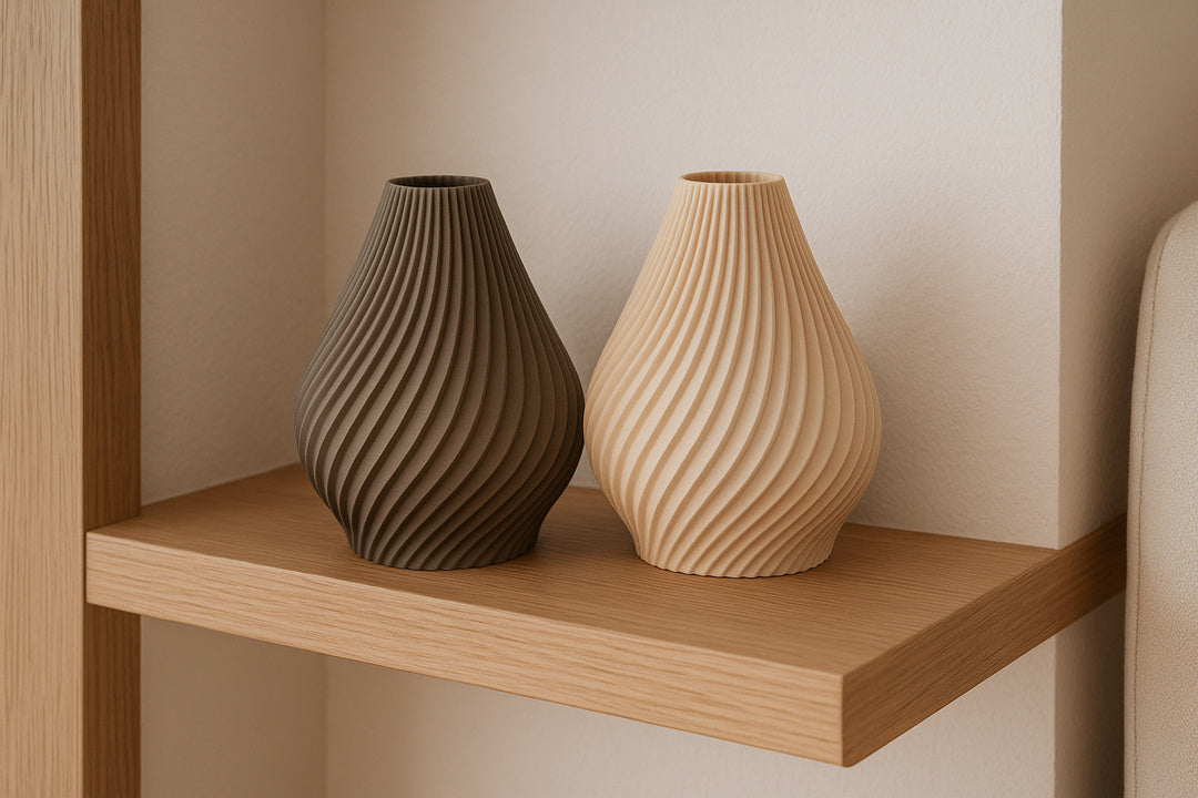 Spiral decoratieve vaas – ontwerpreferentie 2