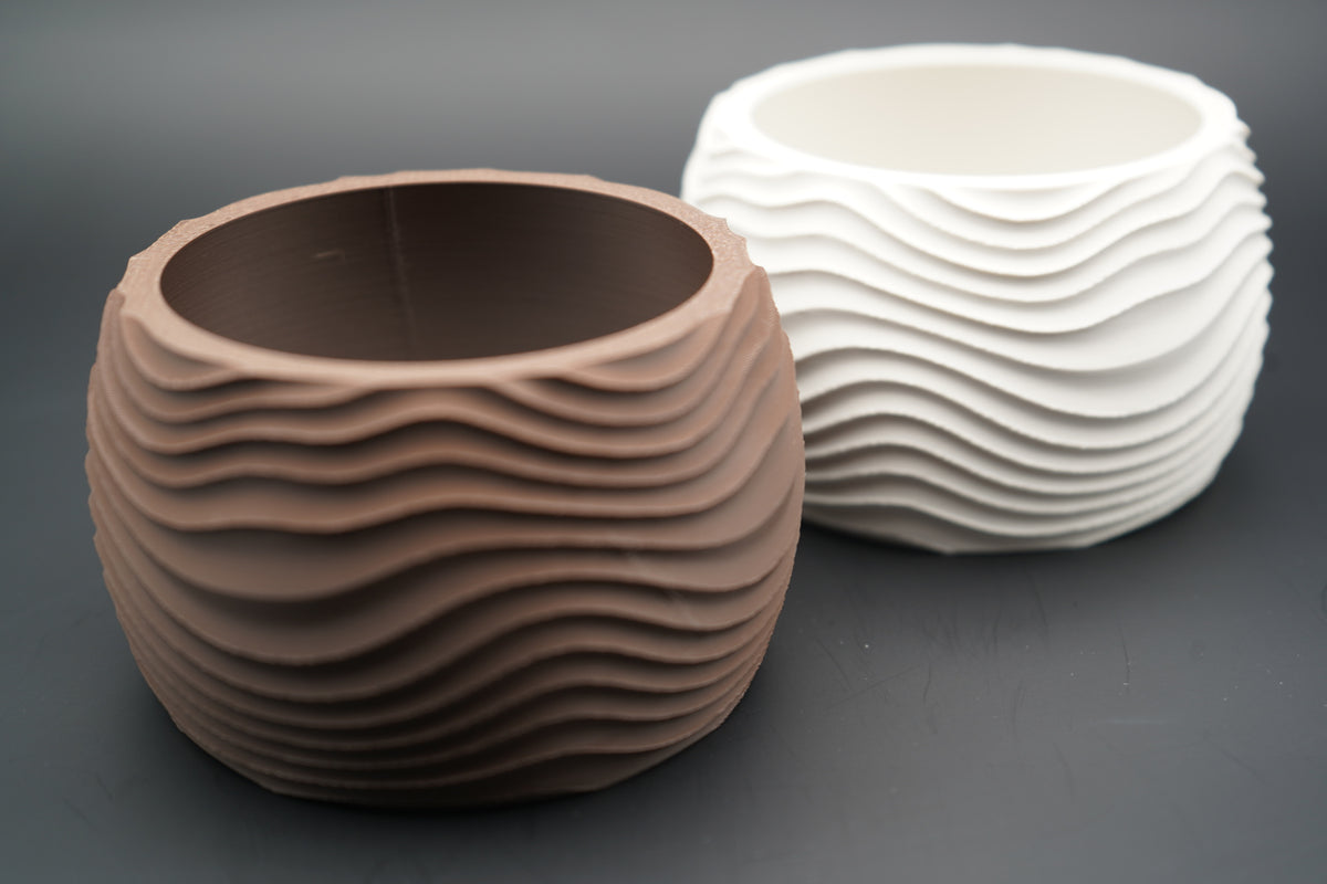 Wave decoratieve golfvaas – ontwerpreferentie 2