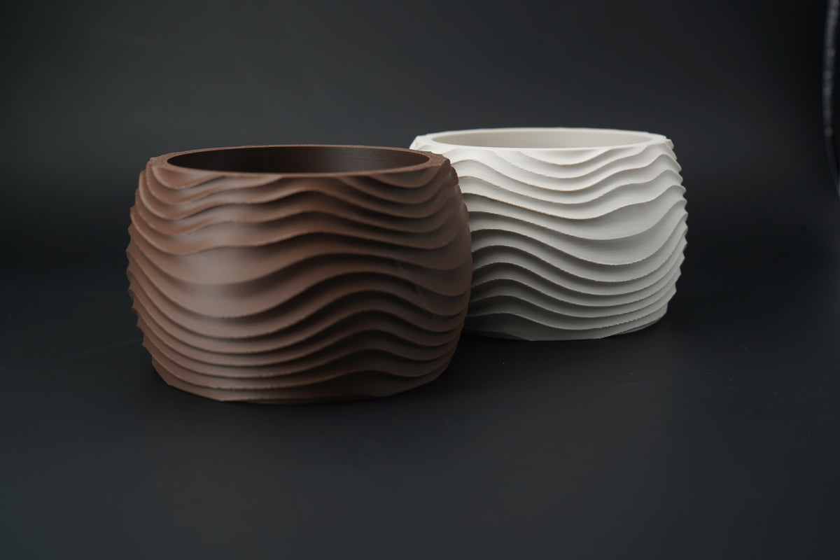 Wave decoratieve golfvaas – ontwerpreferentie 4