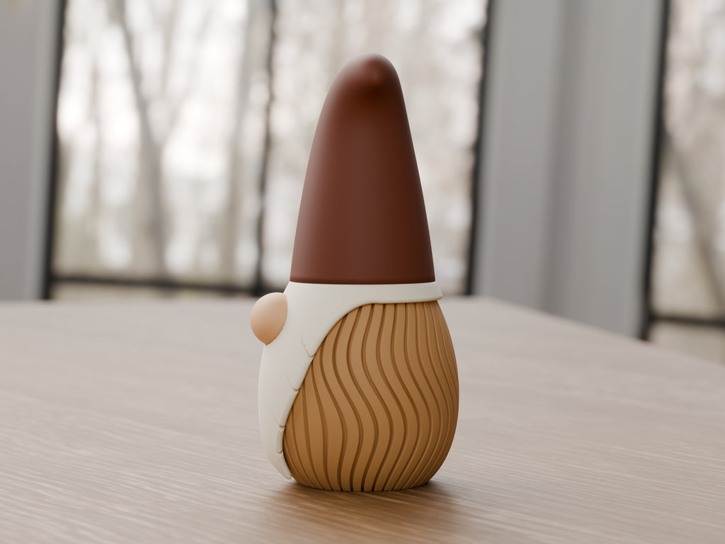 Wavy geribbelde decoratiekabouter – ontwerpreferentie 4