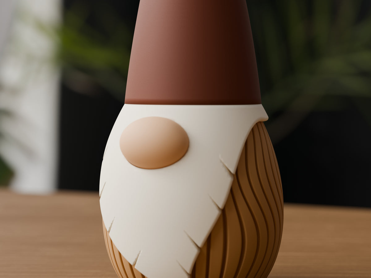 Wavy geribbelde decoratiekabouter – ontwerpreferentie 5