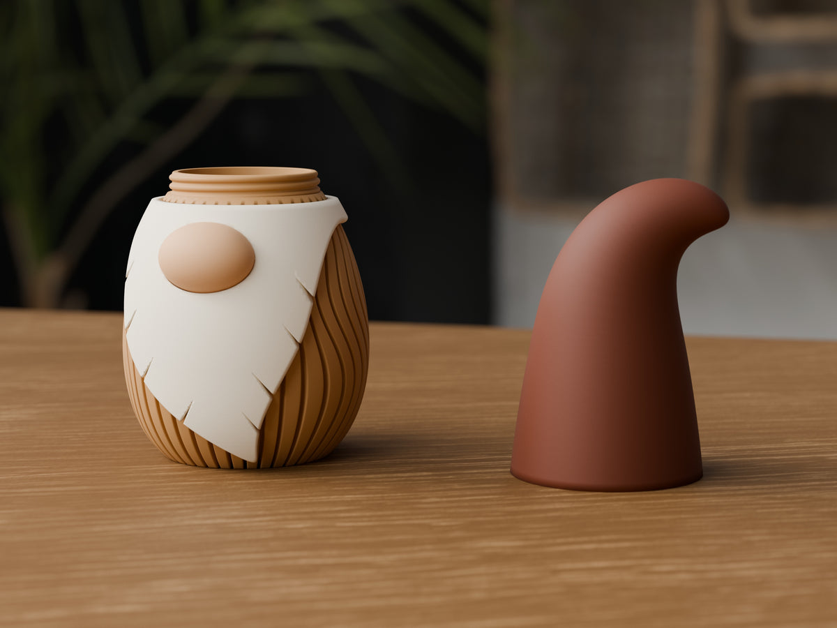 Wavy geribbelde decoratiekabouter – ontwerpreferentie 6