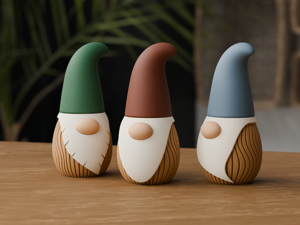Wavy geribbelde decoratiekabouter – ontwerpreferentie 7