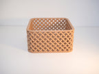 Wicker organizer voor sleutels en afstandsbedieningen – ontwerpreferentie 2