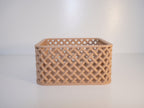 Wicker organizer voor sleutels en afstandsbedieningen – ontwerpreferentie 4