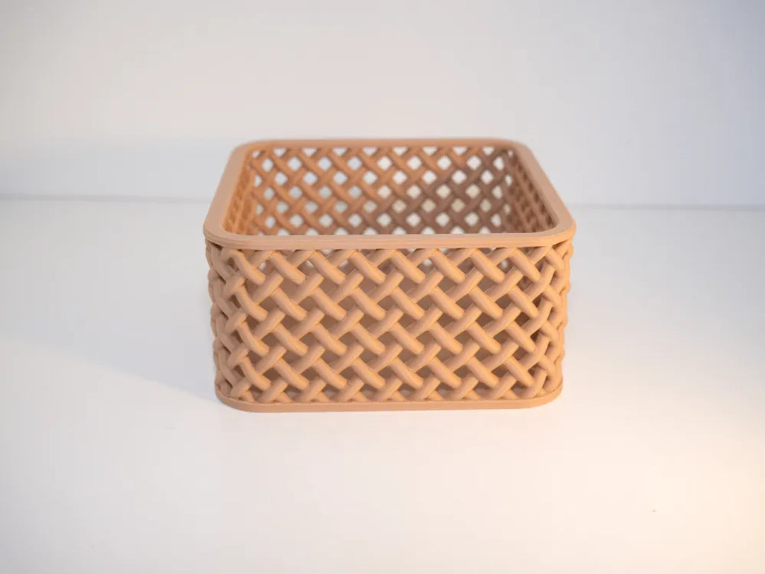 Wicker organizer voor sleutels en afstandsbedieningen – ontwerpreferentie 9