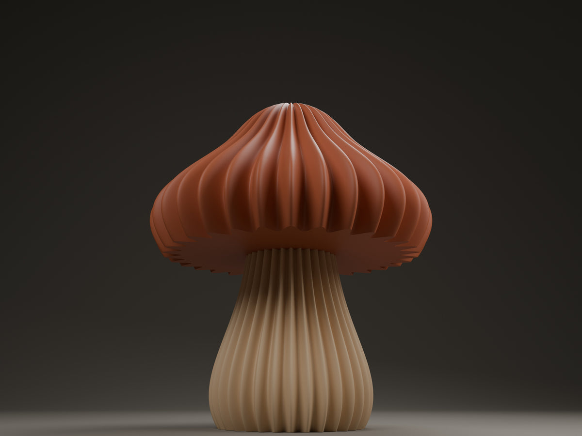 Woodland geribbelde decoratieve paddenstoel – ontwerpreferentie 3