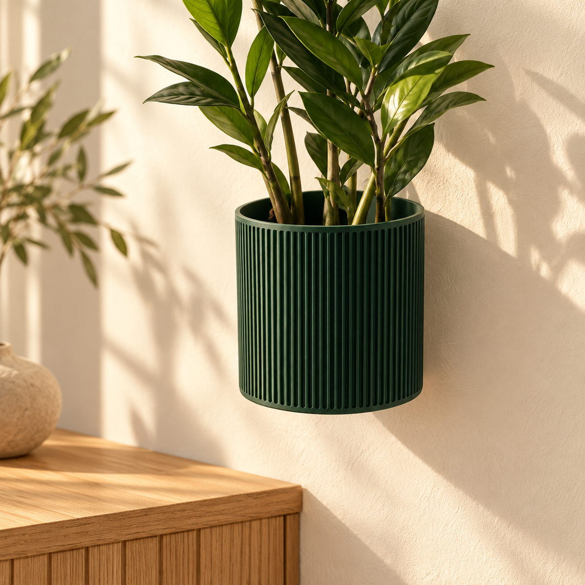 AI-sfeerillustratie bloempotten voor Custom-3D