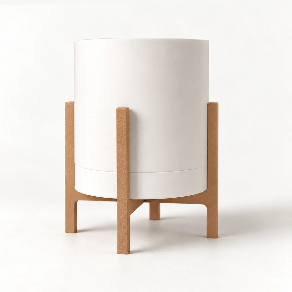 Bloempot The Classic — Licht bruin / Ø 6.3 cm — Colour impression